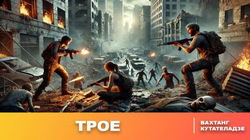 Трое - Обложка