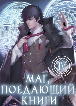 Маг, поедающий книги. Книга 4 - Обложка
